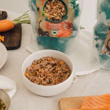 Wild Balance Menú COCINADO SALMÓN CON TERNERA y Verduras Frescas 1,2 kg para Gatos - Imagen 4