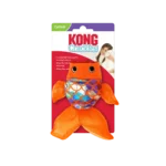Kong Peluche PEZ Brillante y MOSCA (Crackles) con Hierba Gatera (Catnip) y Sonido Crujiente 19,7cm para Gatos