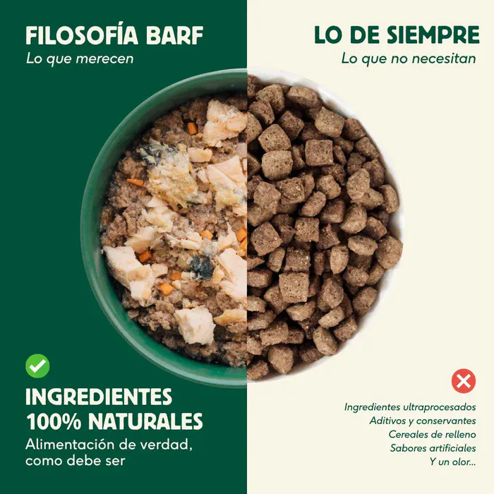 Wild Balance Comida HÚMEDA Completa - LATA Guiso Pescador SALMÓN y CERDO con Verduras (Recetas Chef) 80 g para Gatos - Imagen 6