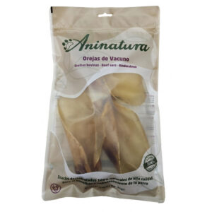 Aninatura Snacks Oreja de VACUNO T.XL (3 uds) para Perros