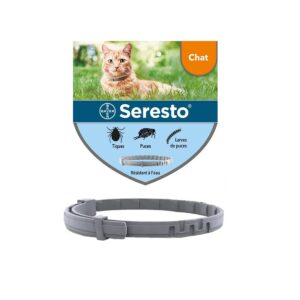 Seresto 1 Collar Antiparasitario (Pulgas y Garrapatas) 38 cm para Gatos