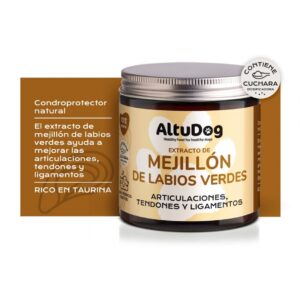 Altudog Suplemento Extracto Mejillón de Labio Verde 100 g para Perros y Gatos