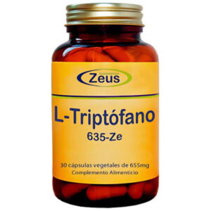Zeus Suplemento L-Triptófano 30 cápsulas de 635 mg