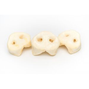 Naturasnack Snacks MORROS DE CERDO con MIEL (3 uds) 100 g para Perros