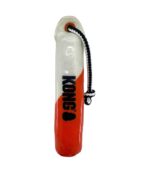 Kong Juguete Wild Shieldz DUMMY con Cuerda (Flota) Naranja/Blanco T.M/L (34 cm alto) para Perros