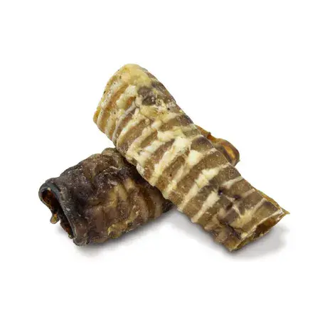 Natural Greatness Snacks TRÁQUEA TERNERA (Beef Gullet) T.L 100 g (2 uds. aprox) para Perros - Imagen 2
