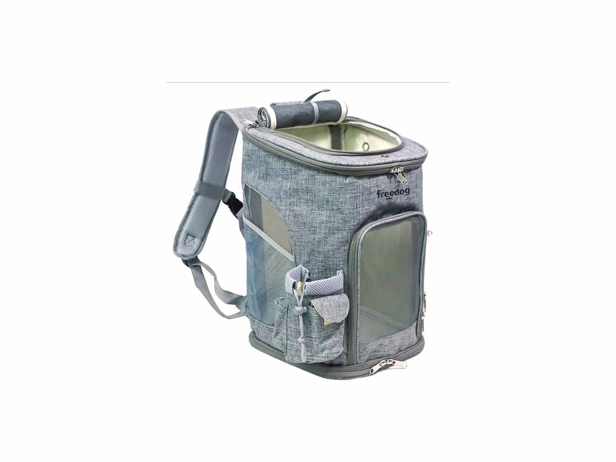 Freedog MOCHILA Transporte K2 PRO T.Única (27x27x43cm) para Gatos y Perros - Imagen 3
