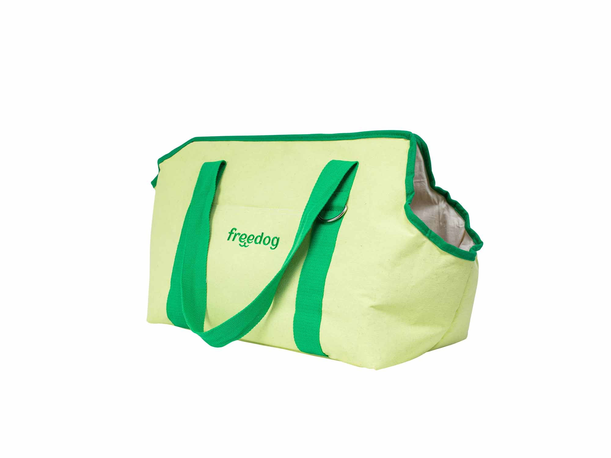 Freedog BOLSO Transporte BLOOMING TOTE T.Única (43x32x23cm) Verde para Perros y Gatos - Imagen 2