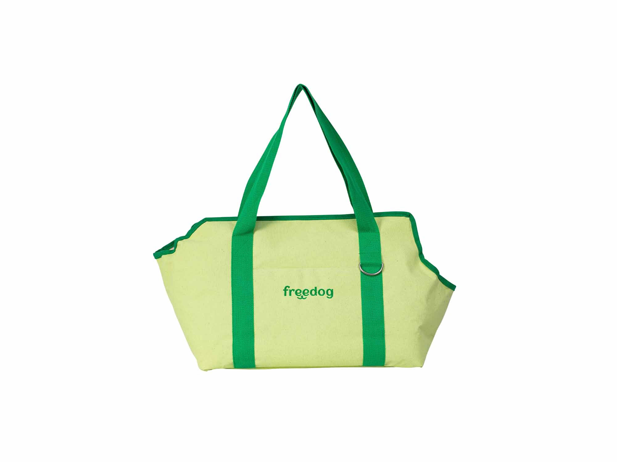 Freedog BOLSO Transporte BLOOMING TOTE T.Única (43x32x23cm) Verde para Perros y Gatos