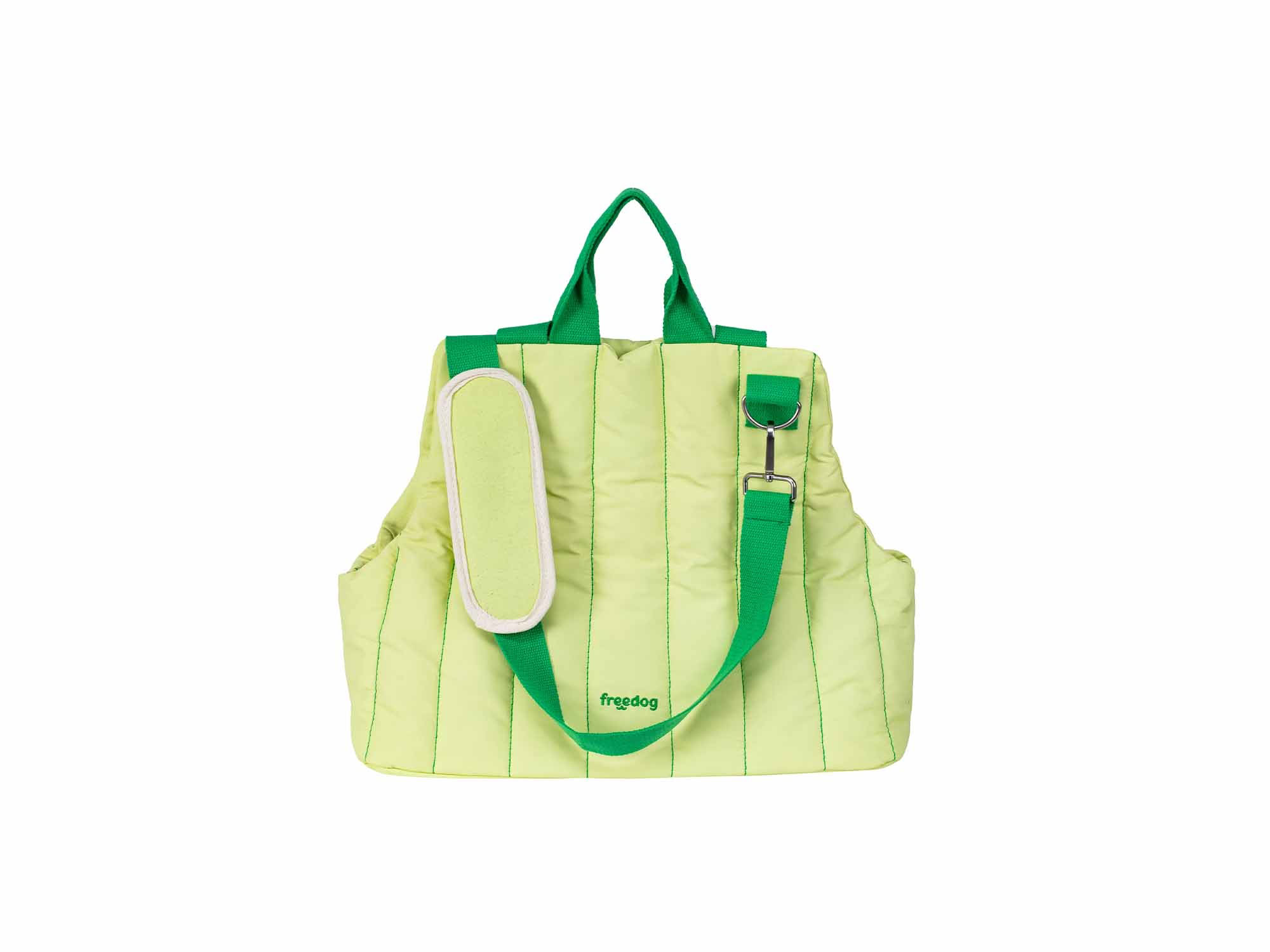 Freedog BOLSO Transporte BLOOMING SATCHEL T.Única (44x35x22cm) Verde para Perros y Gatos - Imagen 3