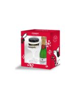Yogupet Box Navidad FIN DE AÑO: 1 CheersPet (kefir Cabra) + Copa Brindis + UvasPet (Snacks) para Perros y Gatos
