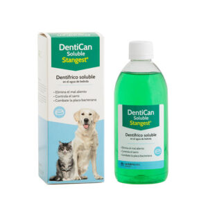Stangest DentiCan Dentrífico Soluble en Agua, 250 ml para Perros y Gatos