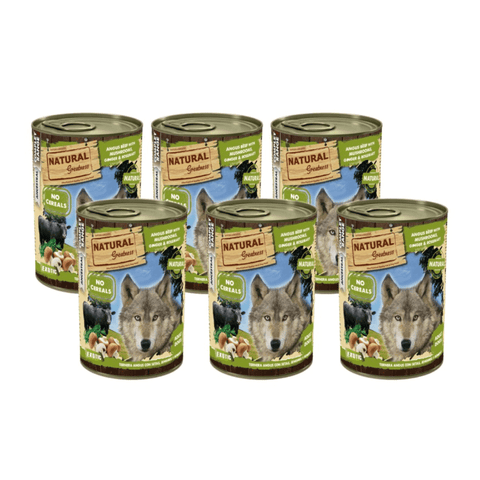 Natural Greatness Lata TERNERA ANGUS con setas, jengibre y romero - Exótica 400 g para Perros - Imagen 3