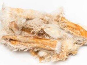 Naturasnack Snacks Piel de CONEJO con pelo 100 g para Perros
