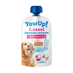YowUp Yogur L.casei Pavo con Probióticos (Sistema Inmune) 115 g para Perros