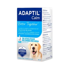 Adaptil Calm - Recambio 48 ml para el Difusor (Antiestrés) Duración 1 mes para Perros