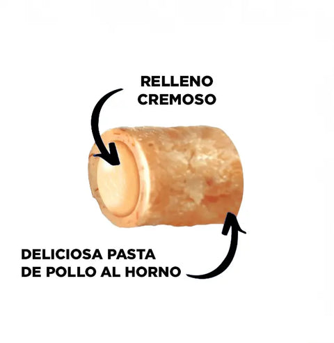 Inaba CHURU Bites/Bocaditos POLLO CON QUESO (Chicken with Cheese) 96 g, Snack cremoso para Perros - Imagen 3