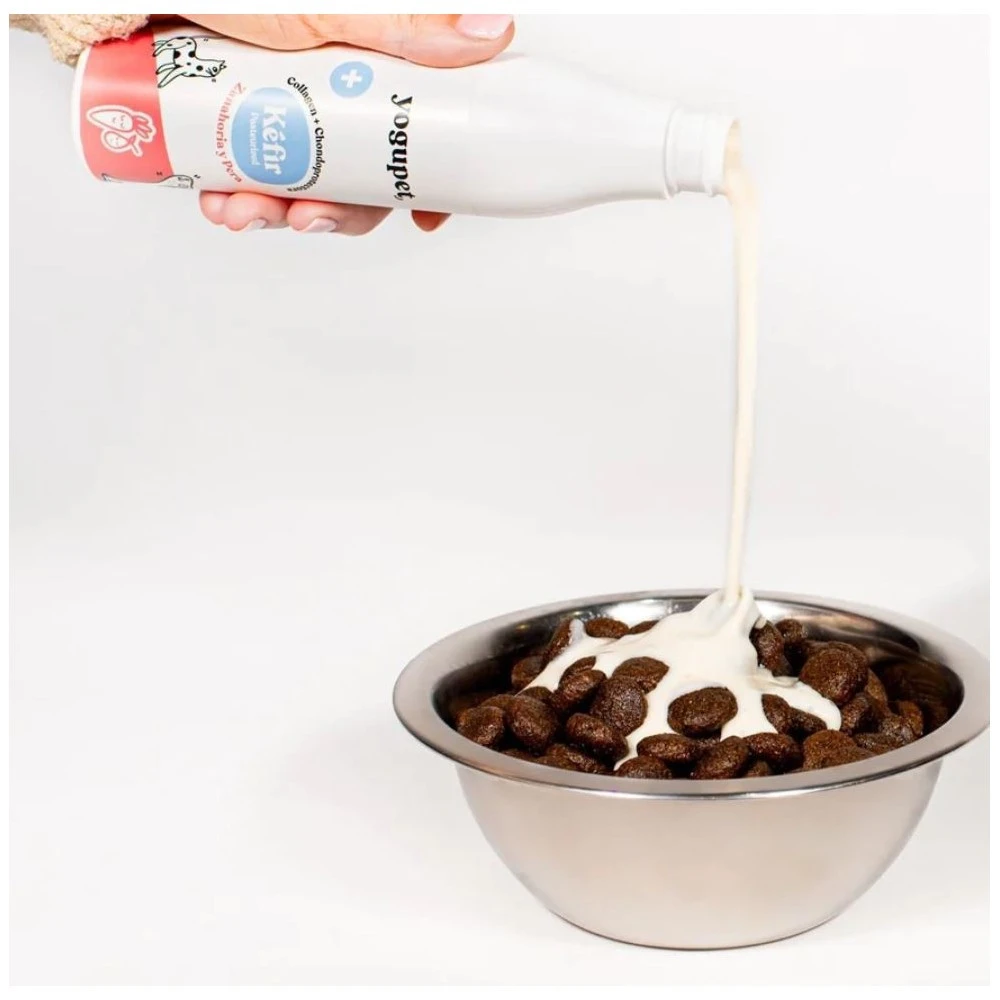 Yogupet Kéfir de ZANAHORIA Y PERA 200 ml para Perros y Gatos - Imagen 2