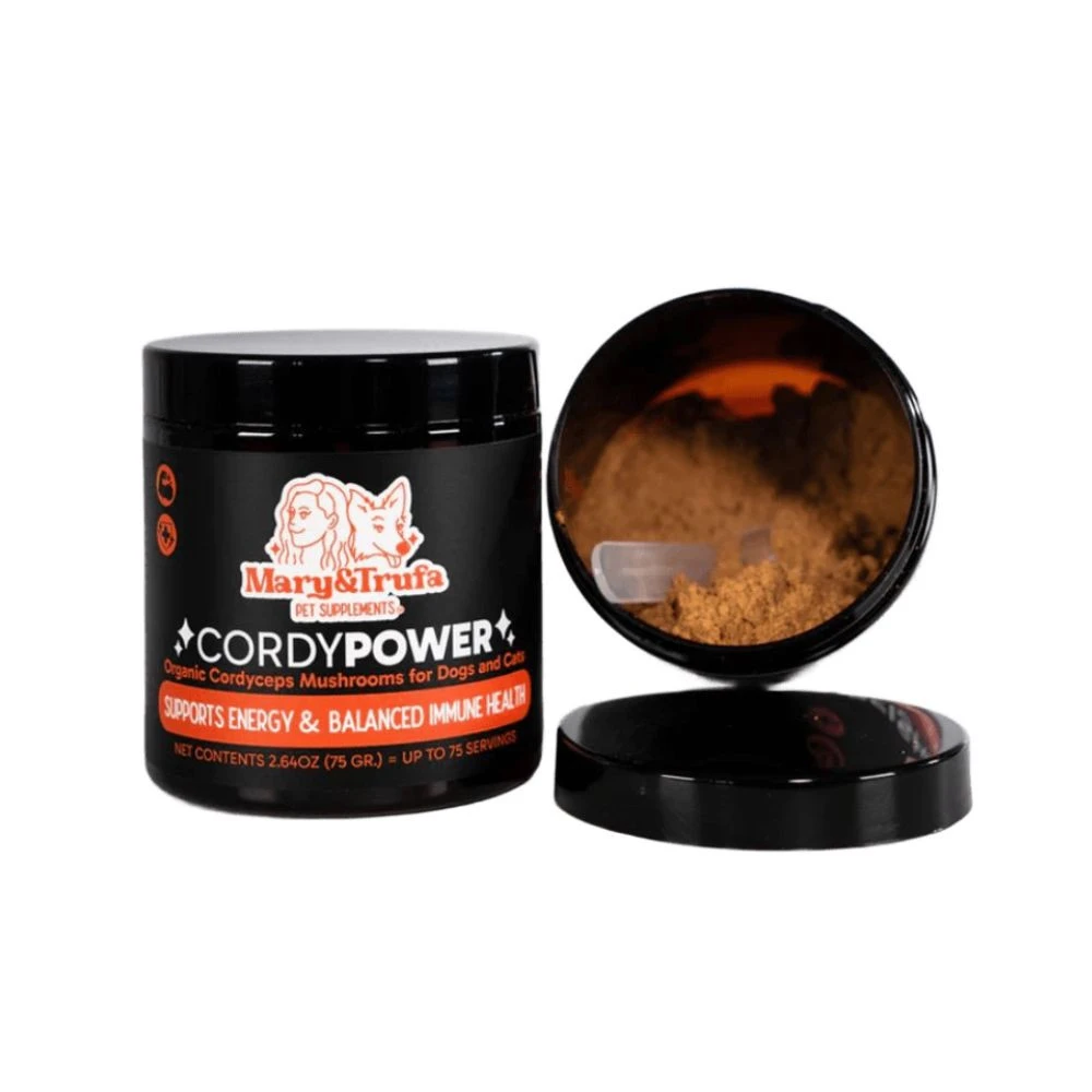 Mary&Trufa Suplemento Hongo Cordyceps - Fortalece Sistema Inmune 75 g para Perros y Gatos - Imagen 3