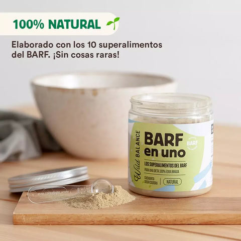 Wild Balance Suplemento BARF EN UNO (Superalimentos del BARF) 100 g para Perros y Gatos - Imagen 3