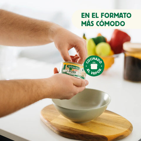 Wild Balance Comida HÚMEDA Completa - LATA CERDO y Verduras (Filosofía BARF) 120 g para Gatos - Imagen 3