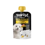 YowUp Yogur Natural Salmón Piel y Pelo (Colágeno y Omega 3 y 6) 115 g para Perros