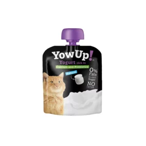 YowUp Yogur Natural con Calcio y Prebióticos 85 g para Gatos
