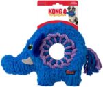 Kong Ringaroos Peluche Elefante (Elephant) con Aro de Cuerda T.M para Perros