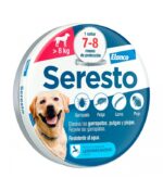 Seresto 1 Collar Antiparasitario (Pulgas y Garrapatas) 70 cm para Perros mayores de 8 kg formato lata