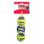 Kong 3 Pelotas TENIS CRUNCHAIR (con sonido crujiente) para Perros