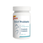 Dolfos Dolvit Probiotic - Suplemento Natural Equilibrio Flora Intestinal y Digestión Saludable 60 comp. para Perros y Gatos