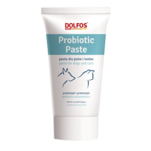 Dolfos Dolvit Probiotic Paste – Suplemento Natural Prebiótico y Probiótico para Salud Intestinal (50 g pasta oral) para Perros y Gatos