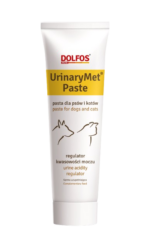 Dolfos UrinaryMet Paste - Suplemento Natural Salud Urinaria con L-Metionina (100 g pasta oral) para Perros y Gatos