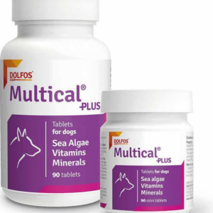 Dolfos Dolvit Multical Plus – Suplemento Natural Refuerzo Integral Multivitamínico con Minerales para Perros y Gatos