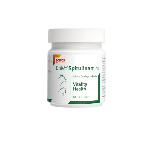 Dolfos Dolvit Spirulina - Suplemento Natural Vitalidad e Inmunidad para Perros y Gatos - Imagen 2