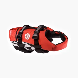 Ezydog Chaleco Salvavidas (norma DFD) ROJO para Perros