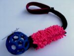 Flexipets MOTIVADOR Cuerda Elástica de Mopa con Pelota JW T.M (12 cm) para Perros