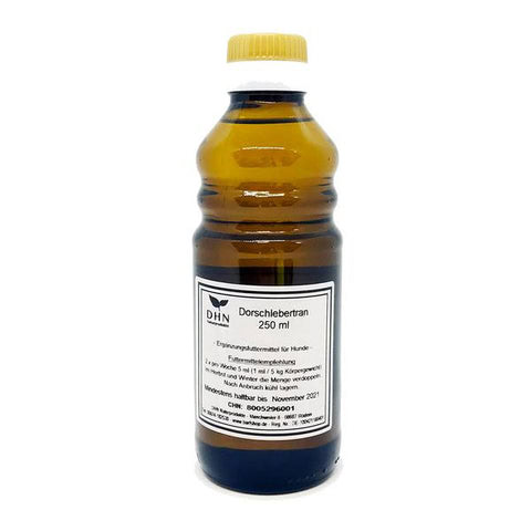 Puromenu Suplemento Aceite de Hígado de Bacalao 250 ml para Perros y Gatos de Puro Menú disponible en Emperrados para cuidar a tu peludo.