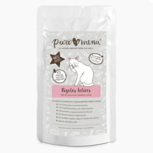 Puromenu Sobre VACUNO (Bigotes Felices) 100 g para Gatos de Puro Menú disponible en Emperrados para cuidar a tu peludo.