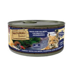 Natural Greatness Lata PAVO Y PAVO, con calabaza y arándanos 185 g para Gatos de Natural Greatness disponible en Emperrados para cuidar a tu peludo.