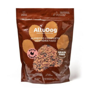 Comida deshidratada de pavo sin cereales para perros Altudog