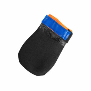 Botines resistentes para perros Non-Stop Protector bootie en negro y naranja