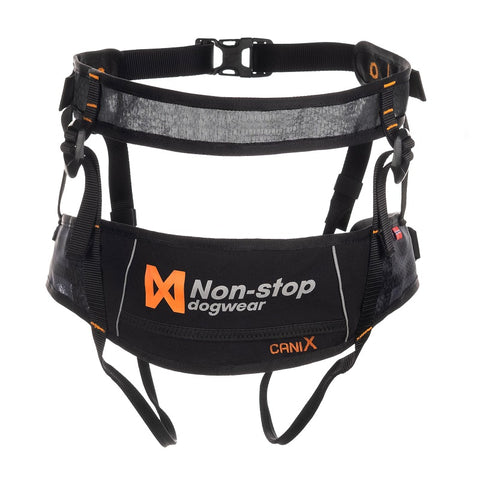 cinturon ergonomico para correr negro