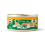 Wild Balance Lata CERDO y Verduras (Comida Cocinada Húmeda-Filosofía BARF) 120 g para Gatos de Wild Balance disponible en Emperrados para cuidar a tu peludo.