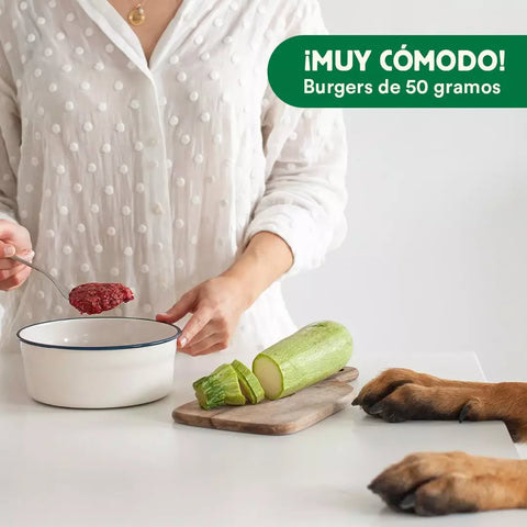 Comida para perros BARF de pollo con alto valor nutricional