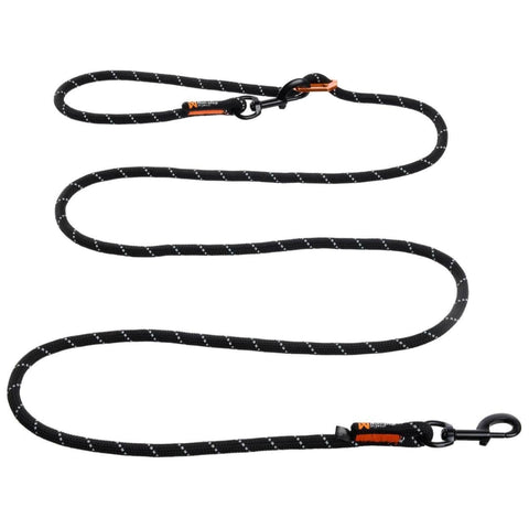 Non-Stop Rock adjustable leash / Correa Ajustable, 2,3 m, Negro para Perros de Non-Stop disponible en Emperrados para cuidar a tu peludo.
