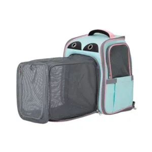 Vista lateral de la Mochila Freedog Fuji mostrando las correas ajustables