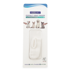 Micromed Dedal LIMPIEZA DENTAL de Microfibra con Iones de Plata para Perros y Gatos de Micromed disponible en Emperrados para cuidar a tu peludo.