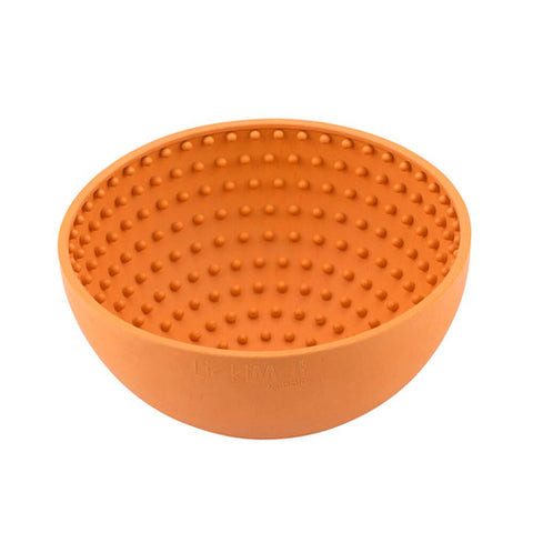 Dimensiones del Lickmat Wobble 16x16x9cm, ideal para perros y gatos
