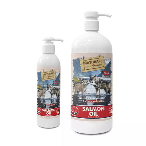 Botella de Greatness Aceite de Salmón para Perros y Gatos de 500ml